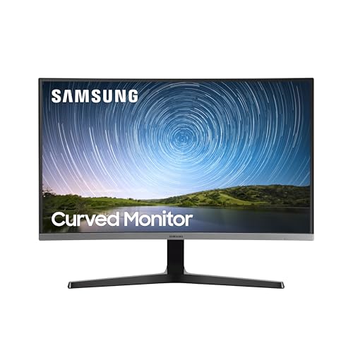 32 1500R CURVED FHD 16:9 DARK BLUE/GREY MNTR W/ 4MS (GTG) & 75HZ (Like New)