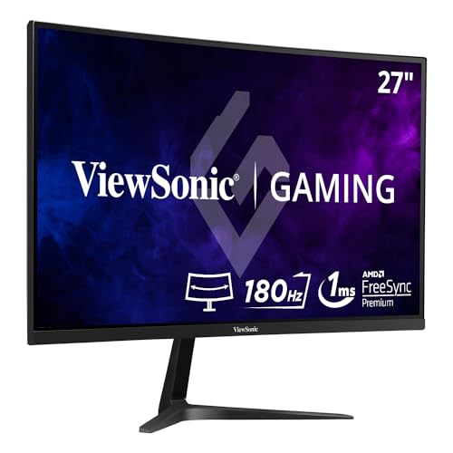 27 165HZ WQHD CURVED GAMING MONITOR 2560 X 1440 RESOLUTION (Like New)