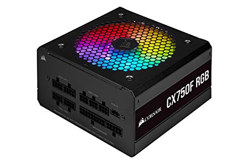 CORSAIR PS CP-9020218-NA CX750F RGB 750W 80 PLUS BRONZE FULLY MODULAR RETAIL (Like New)