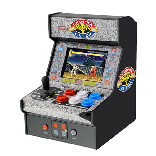 DREAMGEAR MICRO PLAYER 7.5IN STREET FIGHTER II CHAMPION EDITION COLLECTIBLE RETR