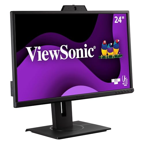 24 -Video Conference Monitor with built-in Webcam - 1920x1080 Resolution.