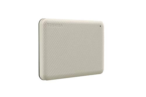 CANVIO ADVANCE PORTABLE EXTERNAL HARD DRIVE -  USB 3.0/2.0 -  2TB -  WHITE -  2-YEAR STA