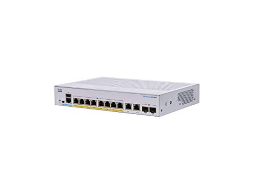 CBS250 SMART 8PORT GE FULL POE EXT PS 2X1G COMBO