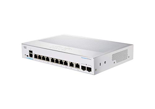 CBS250 SMART 8PORT GE EXT PS 2X1G COMBO