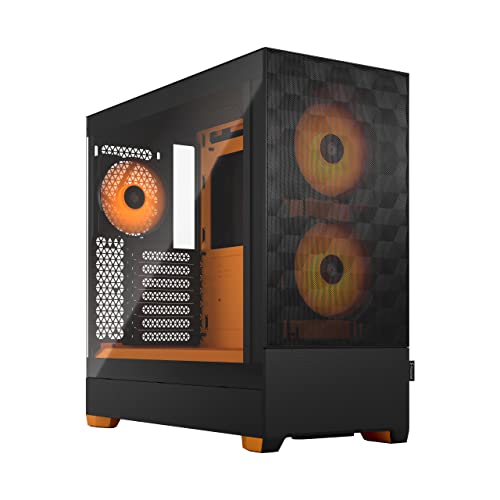 FRACTAL DESIGN CS FD-C-POR1A-05 POP MT AIR RGB BLACK ORANGE CORE CLEARTG ATX