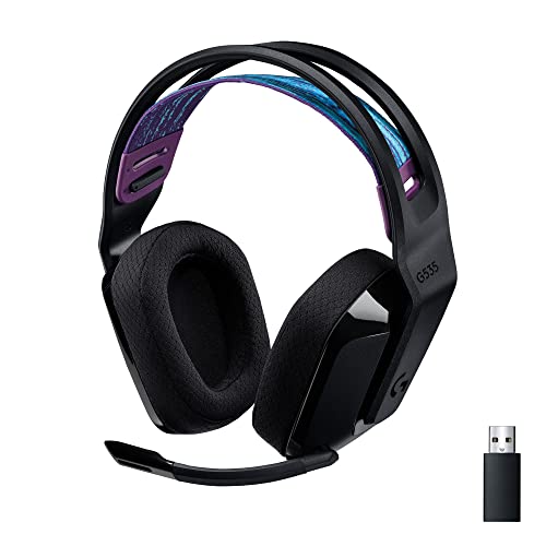 LOGITECH G535 WIRELESS GAMING HEADSET - BLACK