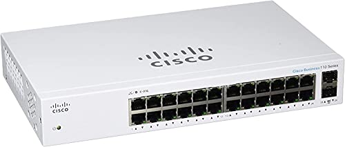 CBS110 UNMANAGED 24PORT GE 2X1G SFP SHARED