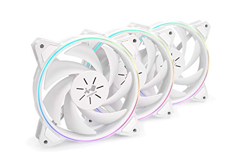 IN-WIN FAN ASP120FAN-3PK SIRIUS PURE ASP120 ADDRESSABLE RGB TRIPLE PACK WHITE