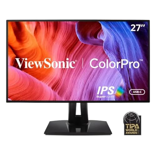 27 -sRGB Color Accurate with USB-C - 2560 x 1440 Resolution.