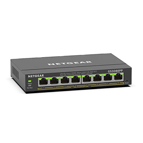 8PORT GB HP POE+ SMART PLUS