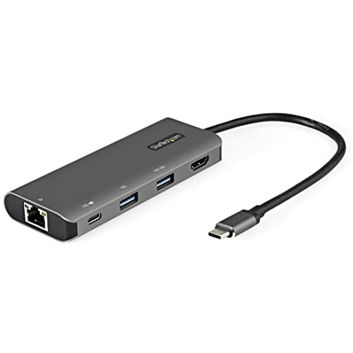USB-C multiport adapter (10Gbps USB 3.1/3.2 Gen 2) with 4K 30Hz HDMI/2x USB-A (1