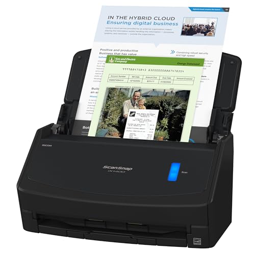 SCANSNAP IX1400 BLACK (Like New)