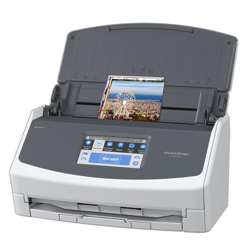Fujitsu ScanSnap iX1600 Versatile Cloud Enabled Document Scanner for Mac or PC, White (Like New)