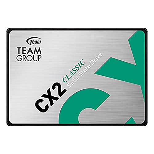 Team Group CX2 2.5" 1TB SATA III 3D NAND Internal Solid State Drive T253X6001T0C101