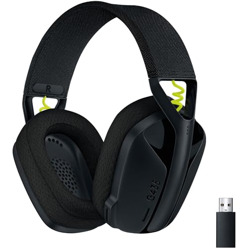 LOGITECH G435 STEREO GAMING HEADSET - BLACK