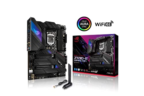 ROG STRIX Z590-E GAMING WIFI 6E LGA 1200(INTEL 11TH/10TH GEN) ATX GAMING MOTHERB