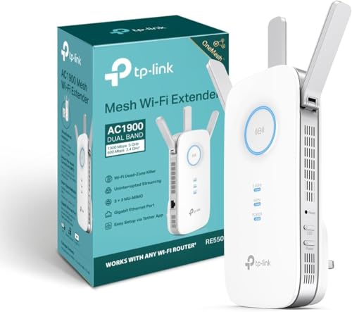AC1900 MESH WI-FI RANGE EXT DUAL BAND WIFI  600MBPS 2.4G