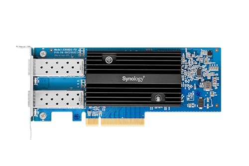 SYNOLOGY ACCESSORY E10G21-F2 10GB ETHERNET ADAPTER 2 SFP+ PORTS RETAIL