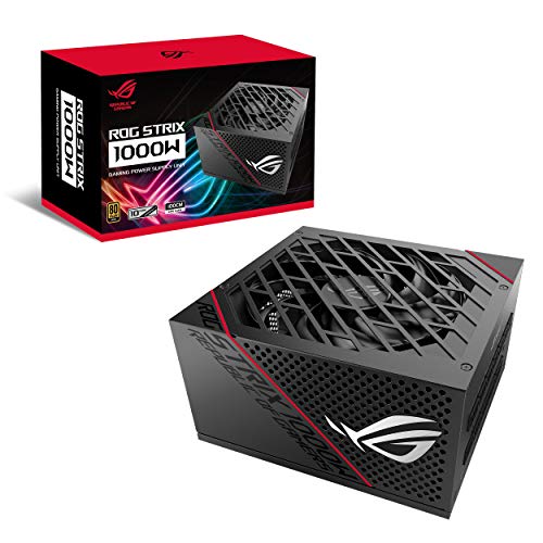 ASUS ROG STRIX 1000W GOLD PSU -  POWER SUPPLY (ROG HEATSINKS -  AXIAL-TECH FAN DESIG
