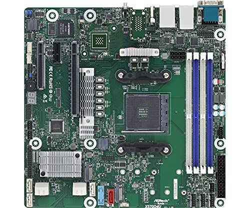 ASROCK MB X570D4U AMD AM4 PGA 1331 X570 DDR4 32GB PCIE SATA HDMI MATX RETAIL