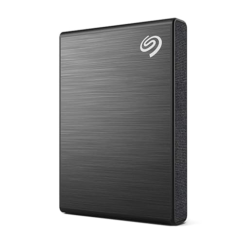 SEAGATE ONE TOUCH SSD V2 - 500GB - USB-C - BLACK