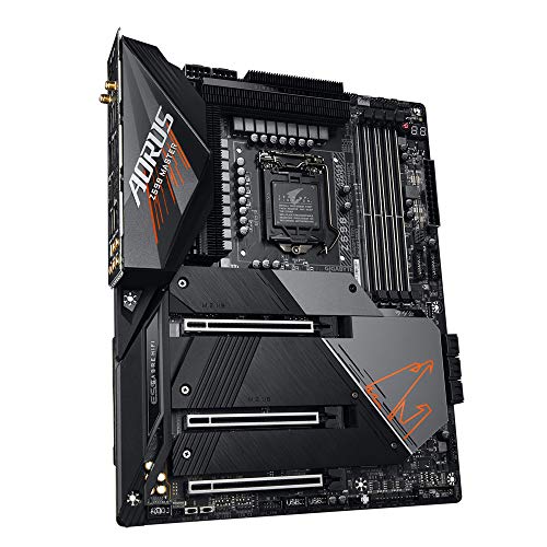 Gigabyte Z590 AORUS MASTER Gigabyte MB Z590 AORUS MASTER Z590 LGA1200 Max128GB DDR4 PCIE ATX Retail