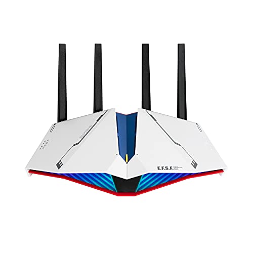 ASUS RT RT-AX82U GUNDAM AX5400 DUAL BAND WIFI 6 GAMING ROUTER RETAIL (Like New)