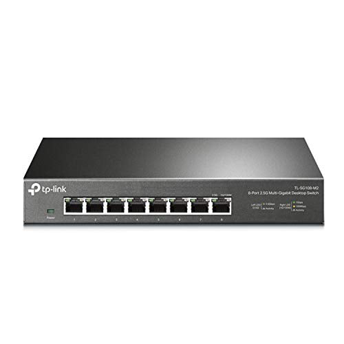 8-PORT 2.5G DESKTOP SWITCH UP TO 40 GBPS OF SWITCHING CAPACITY