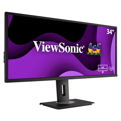 ViewSonic VG3456 ViewSonic MN VG3456 34 Ultrawide Docking MN 3440x1440 USB-C (90W) Retail