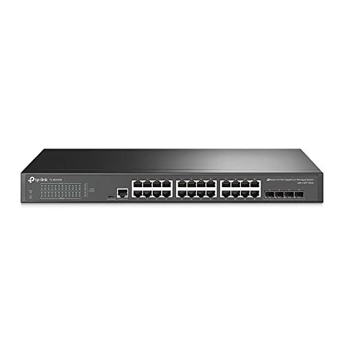 TP-Link TL-SG3428 TP-Link SWT TL-SG3428 JetStream 24PT Gigabit L2 Managed Switch w4 SFP Slots