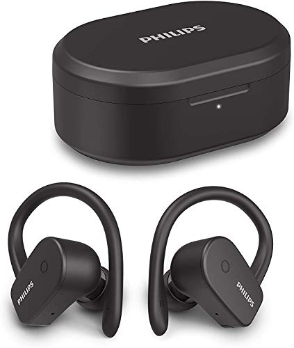PHILIPS IN-EAR TRUE WIRELESS BLUETOOTH SPORTS HEADPHONES. 6MM DRIVERS -  CLOSED-BA (Like New)