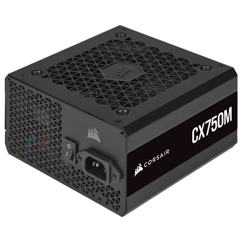 CORSAIR PS CP-9020222-NA CX750M BLACK 750W 80+BRONZE SEMI MODULAR RETAIL