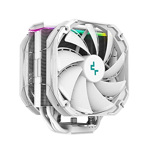 DEEPCOOL FAN R-AS500-WHNLMP-G AS500 PLUS WHITE FLUID DYNAMIC BEARING RETAIL