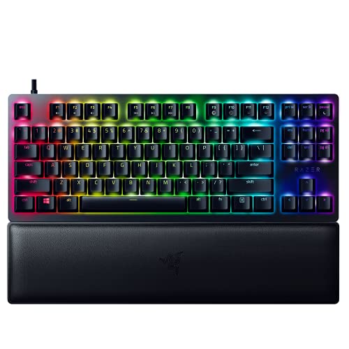 Razer Huntsman V2 TKL Wired Optical Purple Clicky Switch (Like New)