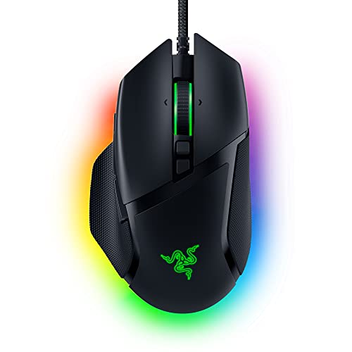 Razer Basilisk V3 Customizable Ergonomic Gaming Mouse: Fastest Gaming Mouse Switch - Chroma RGB Lighting - 26K DPI Optical Sensor - 11 Programmable Buttons - HyperScroll Tilt Wheel - Classic Black (Like New)