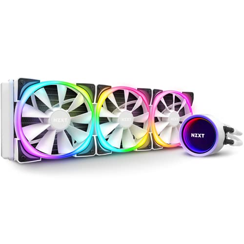NZXT FN RL-KRX73-RW KRAKEN X73 360MM RGB AIO LIQUID CPU COOLER + RGB WHITE RTL