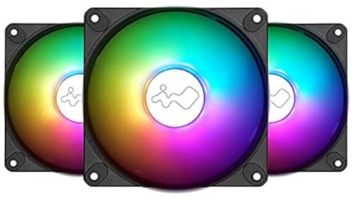 IN-WIN FAN IW-FN-AL120-3PK LUNA AL120 ADDRESSABLE RGB BLACK 3PACK RETAIL