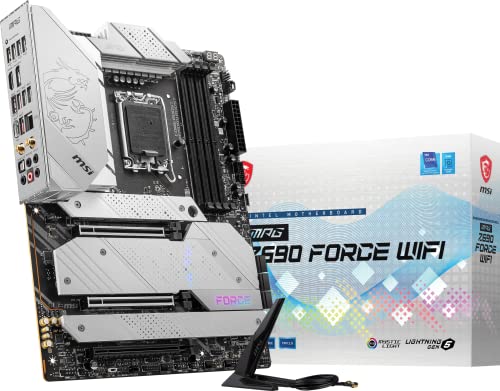 MSI MB MPG Z690 FORCE WIFI S1700 Z690 128GB DDR5 PCIE ATX RETAIL