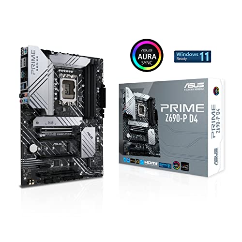 ASUS PRIME Z690-P D4 LGA 1700 ATX MTHRBD (Like New)