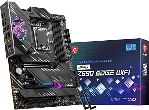 MSI MB MPG Z690 EDGE WIFI Z690 SOCKET1700 MAX128GB DDR5 PCIE ATX RETAIL