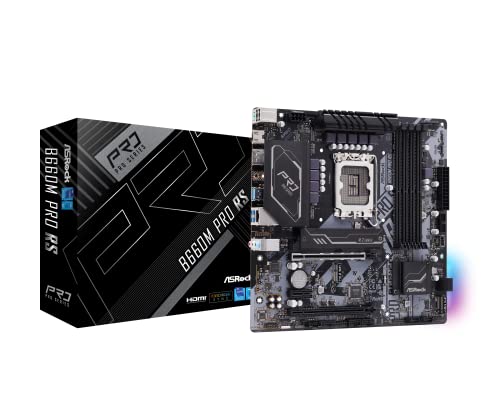 ASROCK MB B660M PRO RS B660 LGA1700 MAX128GB DDR4 PCIE MICRO ATX RETAIL