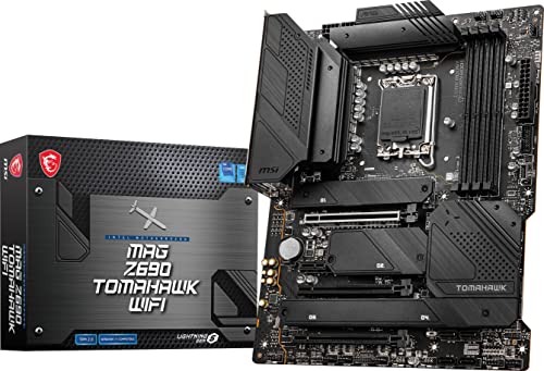 MSI MB MAG Z690 TOMAHAWK WIFI Z690 SOCKET1700 MAX128GB DDR5 PCIE ATX RETAIL (Like New)