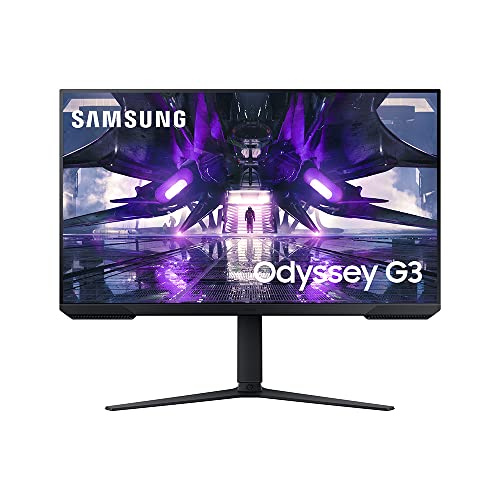 SAMSUNG 32IN FLAT FHD 16/9 BLACK MONITOR 1MS GTG165HZ