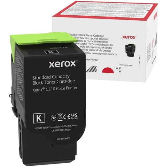 XEROX GENUINE BLK STD CAP TNR CART F/C310 CLR PNTR