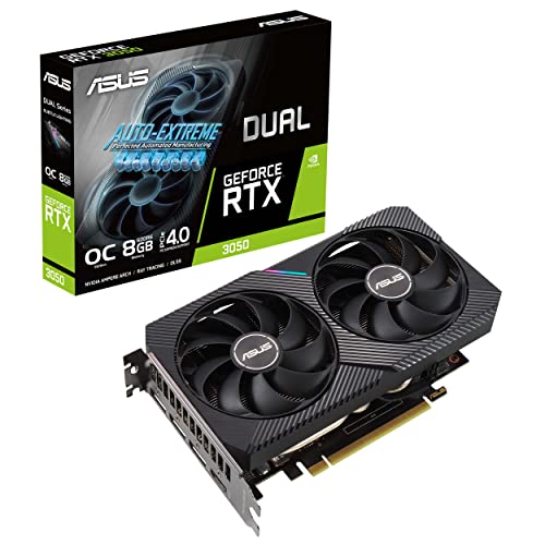 ASUS DUAL GEFORCE RTX3050 OC 8GB GDDR6