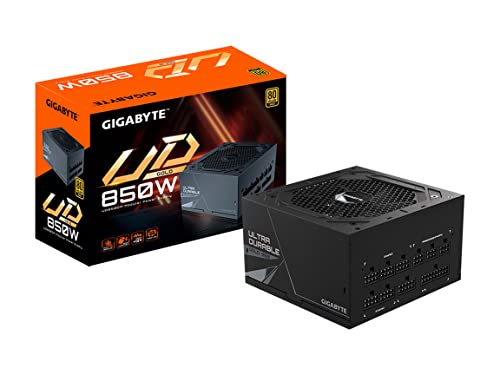 GIGABYTE PS GP-UD850GM 850W INTEL FORM FACTOR ATX 12V APFC 80+GOLD RETAIL
