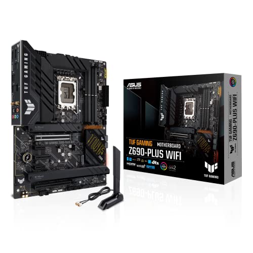 ASUS TeK TUF GAMING Z690-PLUS WIFI ASUS MB TUF GAMING Z690-PLUS WIFI Z690 LGA1700 Max.128GB DDR5 ATX Retail
