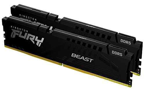 16GB 5200MHZ DDR5 CL40 DIMM KIT OF 2 FURY BEAST BLACK
