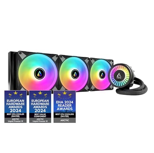 ARCTIC LIQUID FREEZER III 420 A-RGB BLACK AIO CPU WATER COOLER (402309) {E0} (Like New)