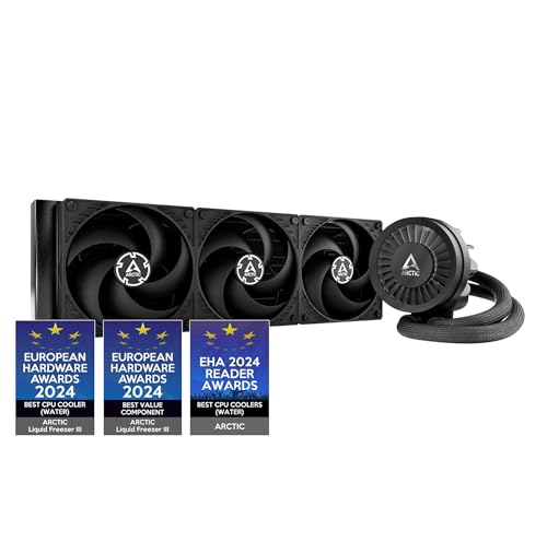 ARCTIC LIQUID FREEZER III 360 BLACK AIO CPU WATER COOLER (402255)